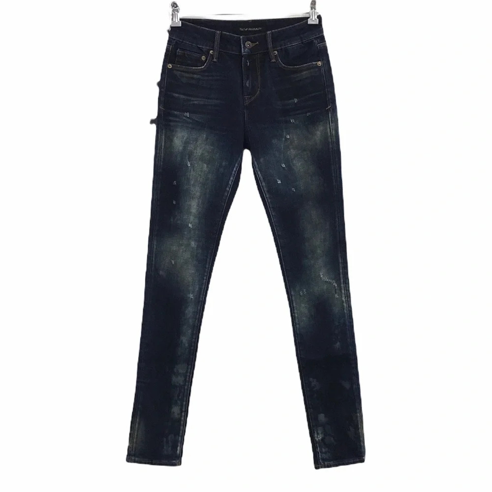 Cult Of Individuality Gypsy High Rise Skinny Jeans‎ Smog Denim